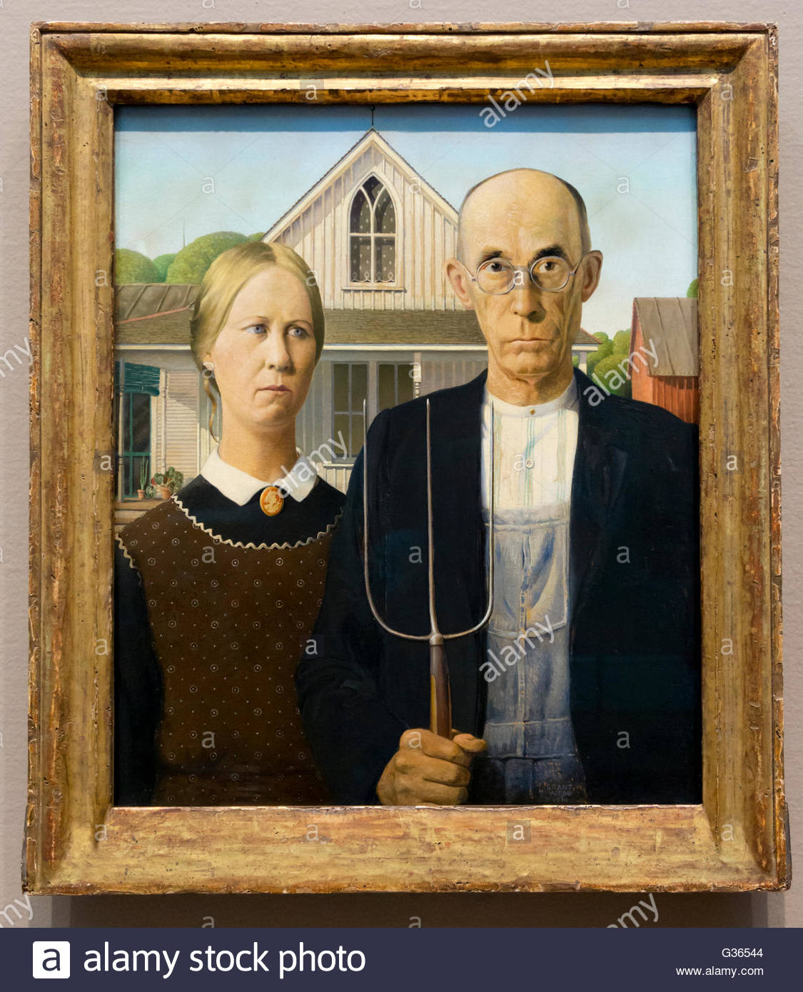 1125x1390 American Gothic Painting Stock Photos Amp American Gothic Painting - American Gothic Painting