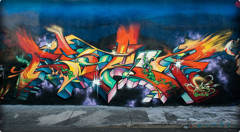 470x260 Interview With American Graffiti Artist Estria - American Graffiti Painting