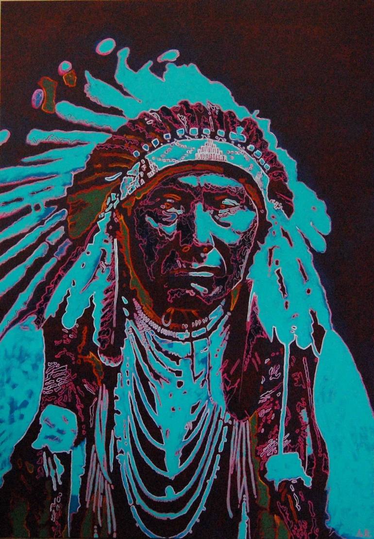 770x1109 Saatchi Art - American Graffiti Painting