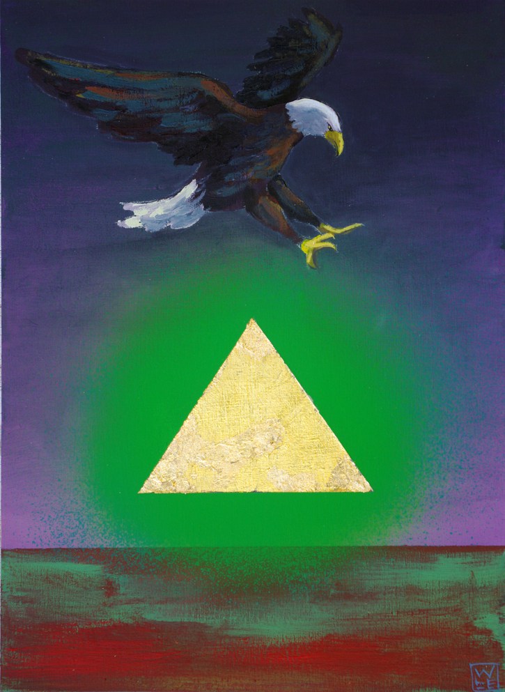 725x993 American Graffiti Surreal Animal Art Painting Will Eskridge Will - American Graffiti Painting