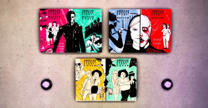 670x347 American Horror Story Paintings - American Horror Story Painting