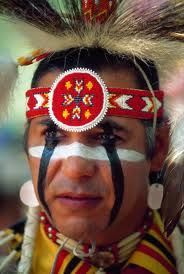 184x274 Apache War Paint - American Indian Face Painting