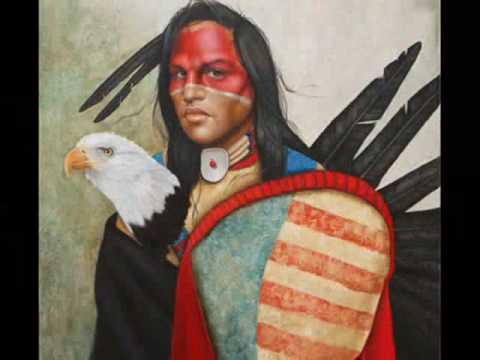 480x360 K. Henderson American Indian Oil Paintings - American Indian Oil Painting