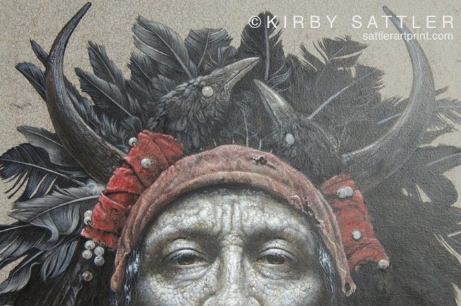 671x446 Kirby Sattler. Native American Indian Art Paintings. - American Indian Painting