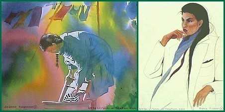 452x226 Native American Paintings And Prints - American Indian Painting Artists