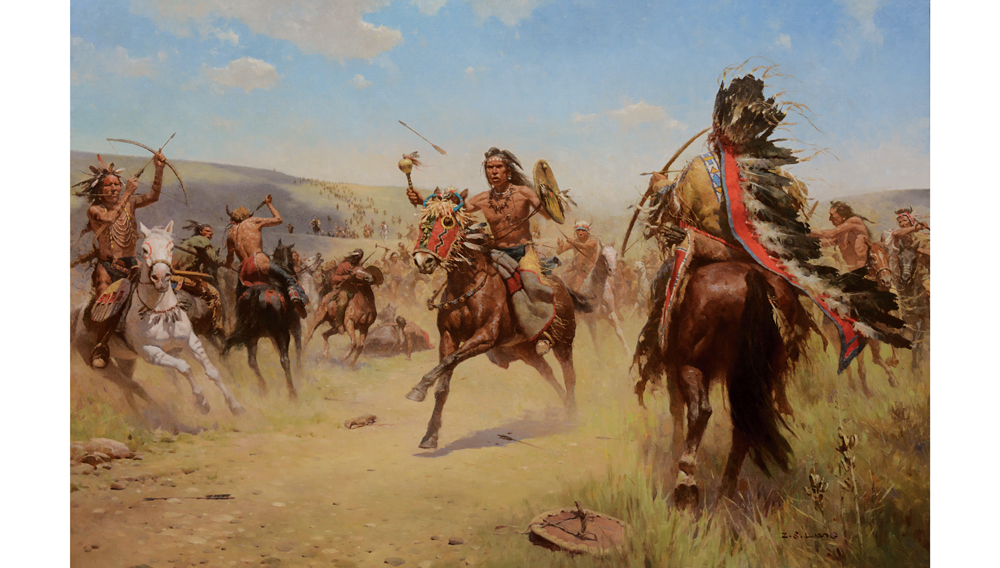 1000x568 American West Paintings Are Inspiring New Artistsd Causing - American Indian Painting Artists