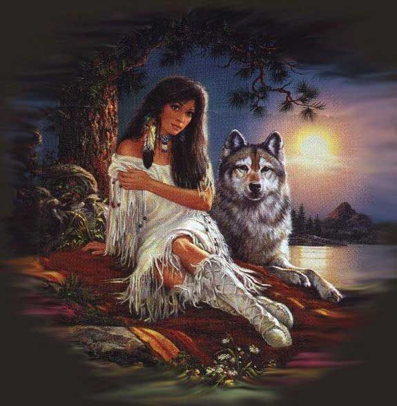 575x588 Pin By Melodie Marye On A Moving Board American - American Indian Woman Painting