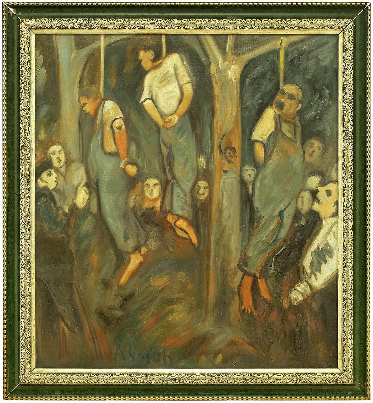 1200x1296 Arthur Smith - American Justice Painting