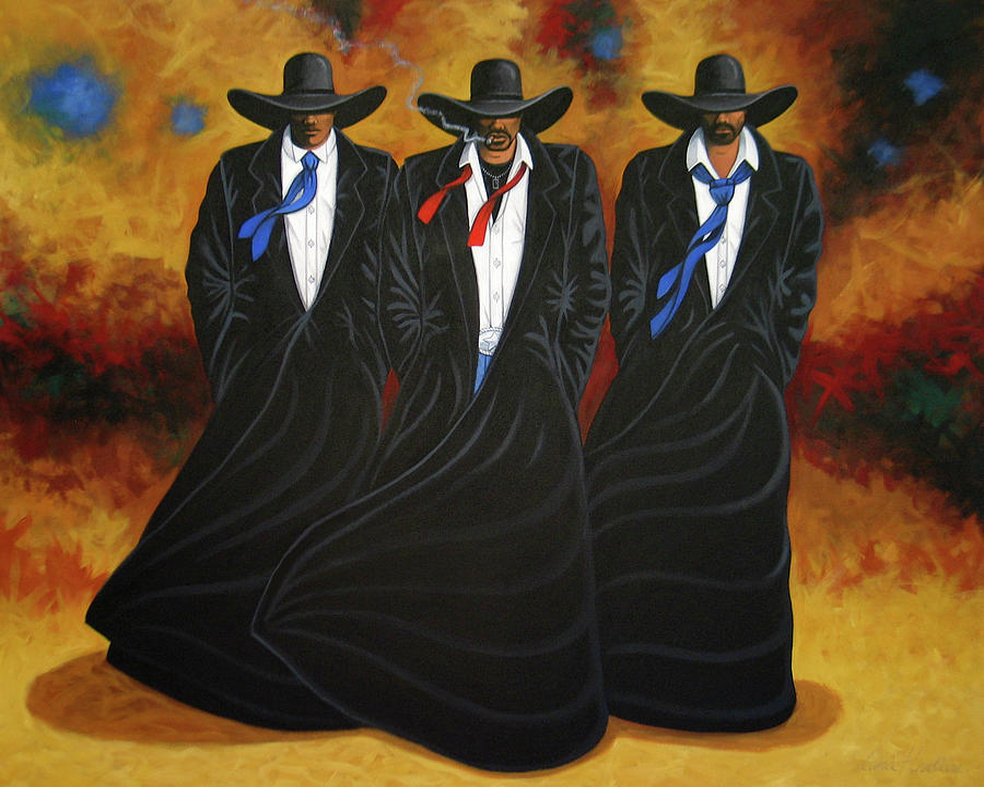 900x720 American Justice Painting By Lance Headlee - American Justice Painting