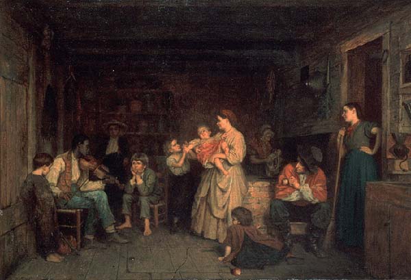 600x409 Eastman Johnson Painting America - American Painting