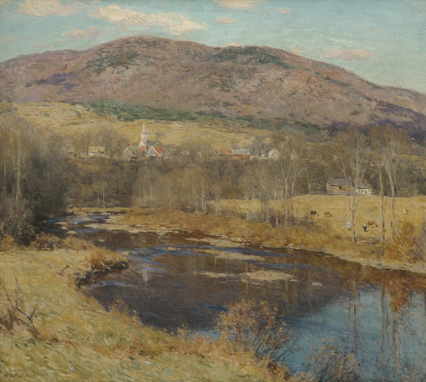1674x1500 The North Country Willard Metcalf 24.60 Work Of Art - American Painting
