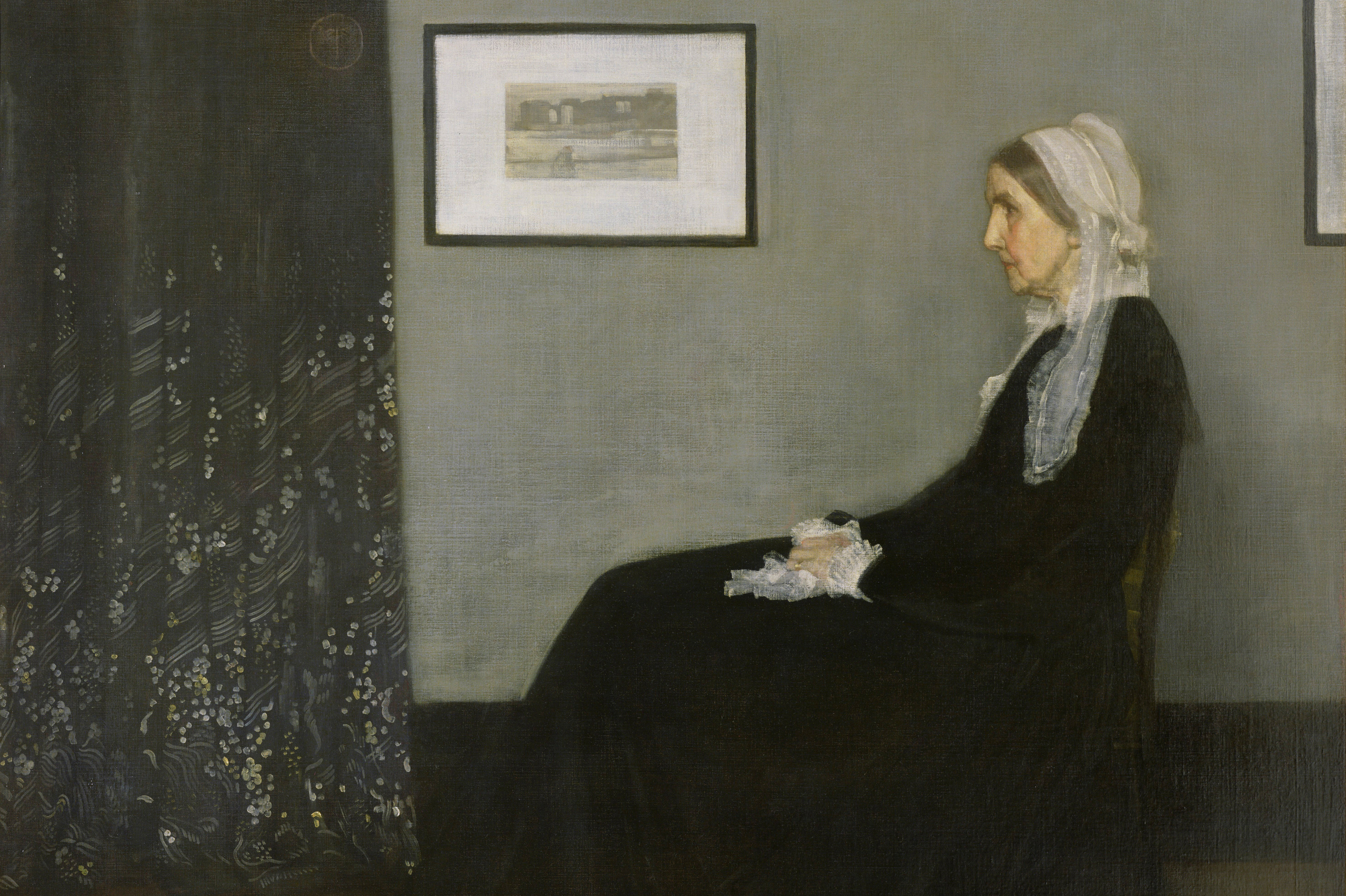 5897x3927 Whistler's Mother Does This Classicmerican Painting Have - American Painting