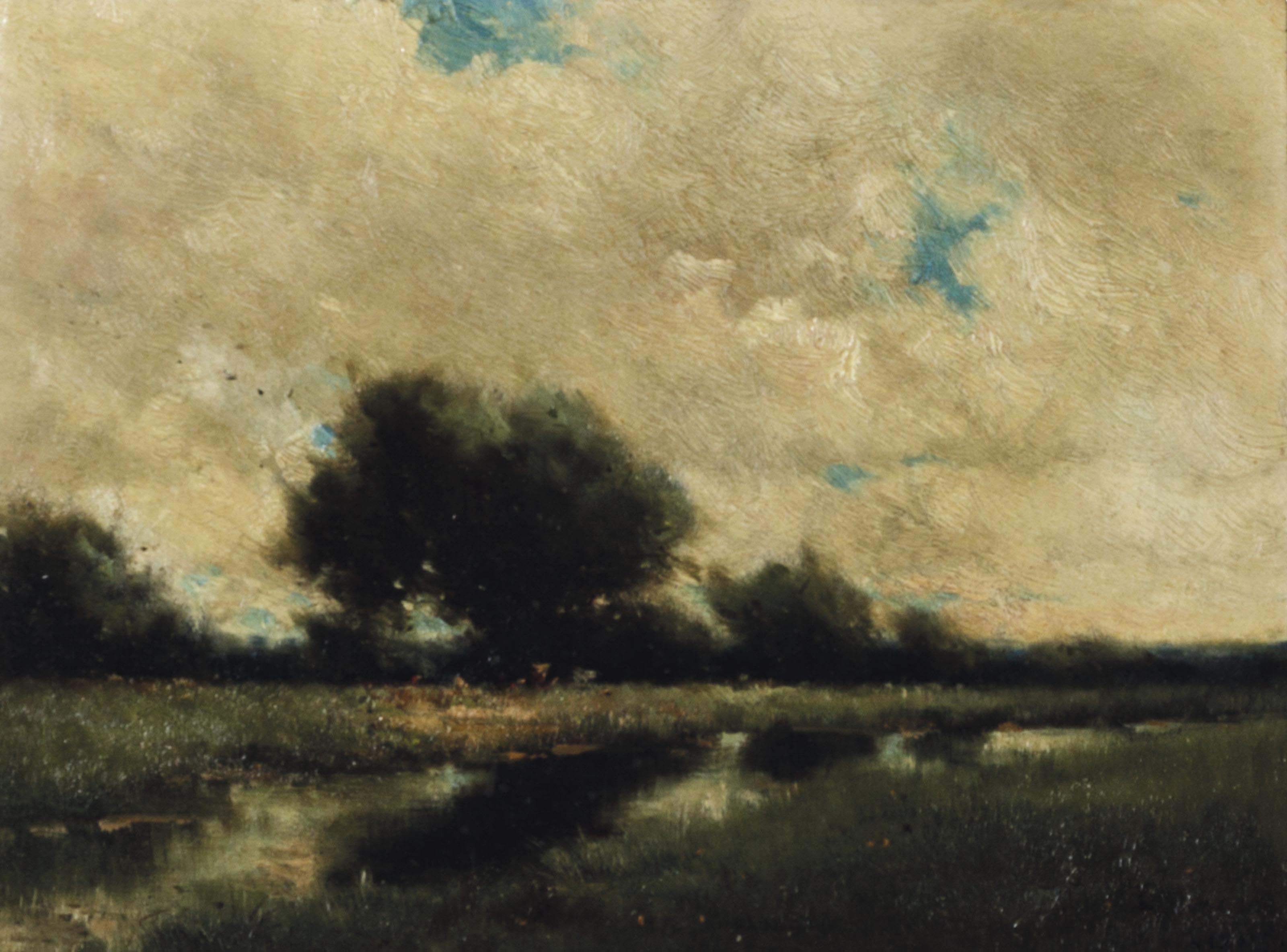 3200x2367 Milne Ramsey (American, 1847 1915) A Pastoral Landscape 19th - American Pastoral Painting