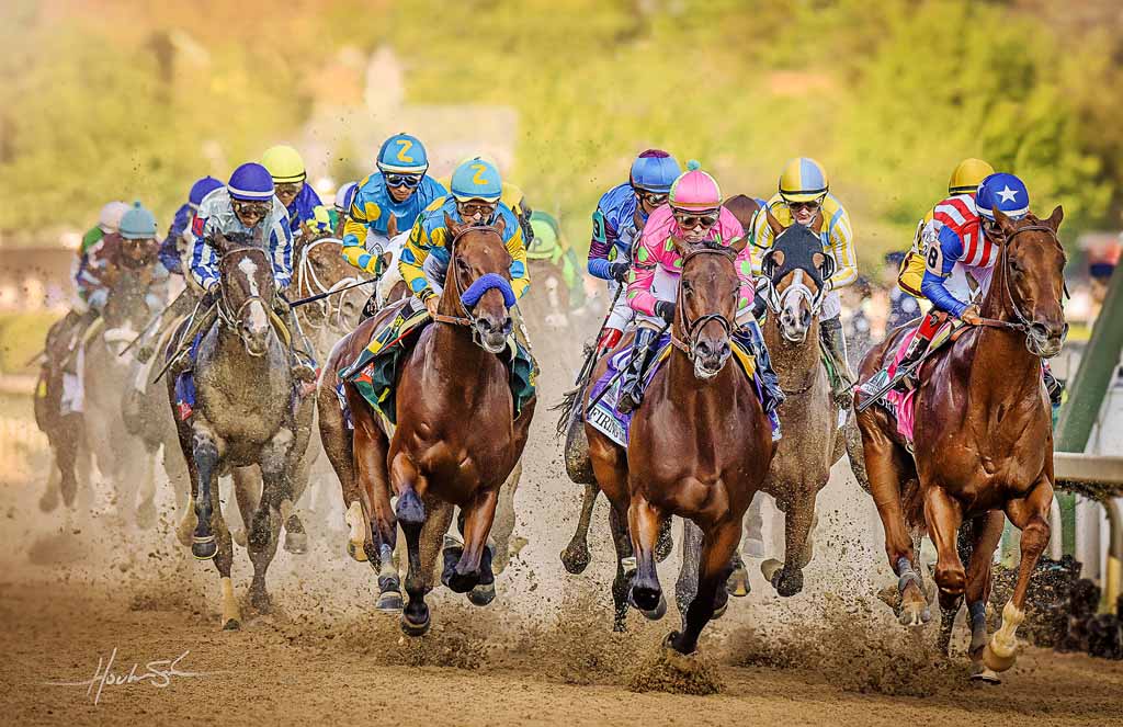 1024x663 American Pharoah - American Pharoah Painting