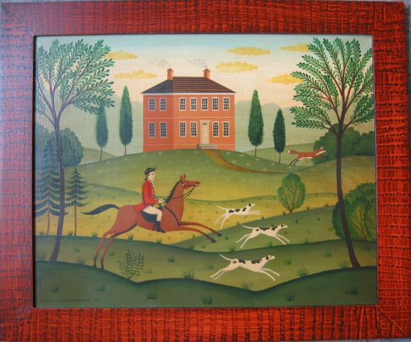 600x500 American Folk Art - American Primitive Painting