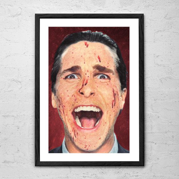 570x570 Patrick Bateman - American Psycho Painting
