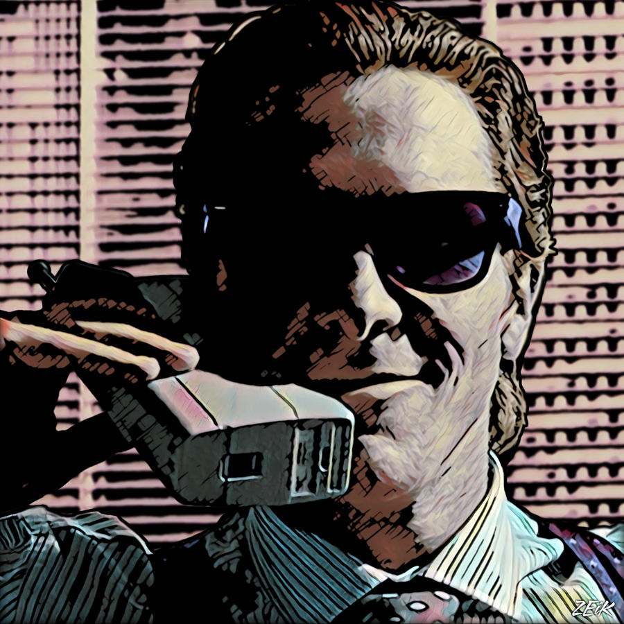 900x900 American Psycho - American Psycho Painting