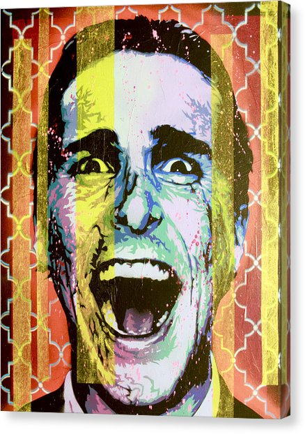438x622 American Psycho Canvas Prints Fine Art America - American Psycho Painting
