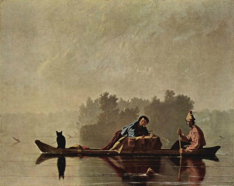 770x613 George Caleb Bingham - American Realist Painting