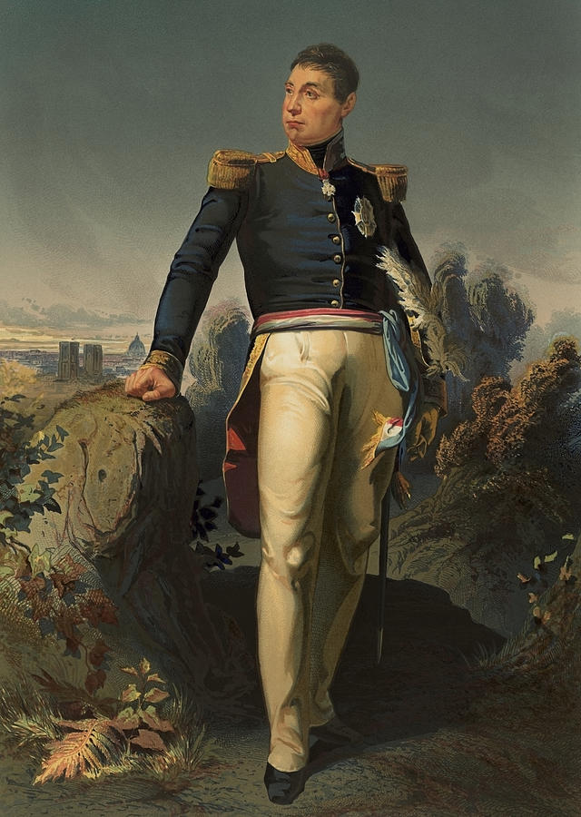 640x900 Marquis De Lafayette - American Revolution Painting