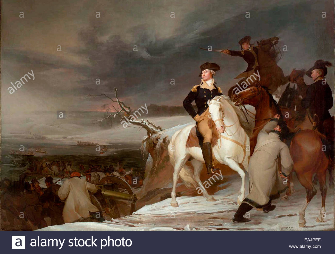 1300x986 American Revolution Battle Painting Stock Photos Amp American - American Revolution Painting
