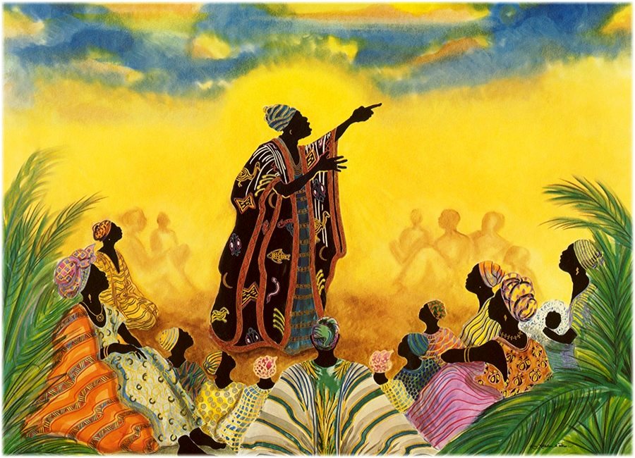 900x650 Art Of The Spirit Myth To Reality' At Museum Of African American - American Storytellers Painting