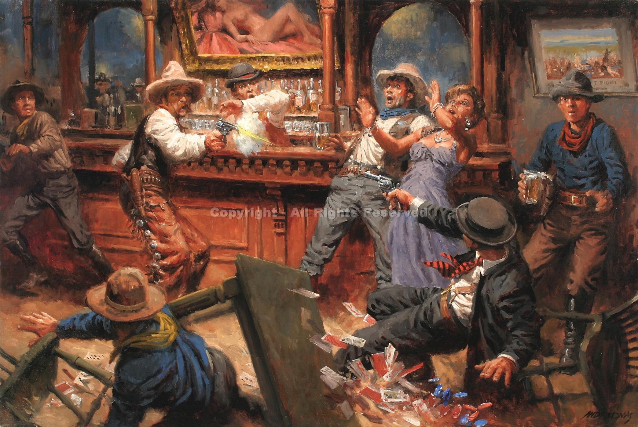 2088x1398 Favorite American Storyteller Painting - American Storytellers Painting