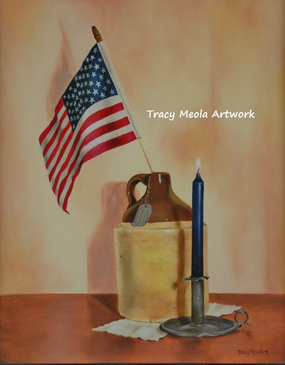 1001x1280 In Honor Of All Veterans American Veteran Painting By Tracy - American Veterans Painting
