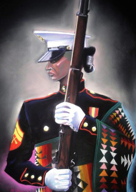 467x658 Narf Celebrates Veterans Day And Heritage Month - American Veterans Painting