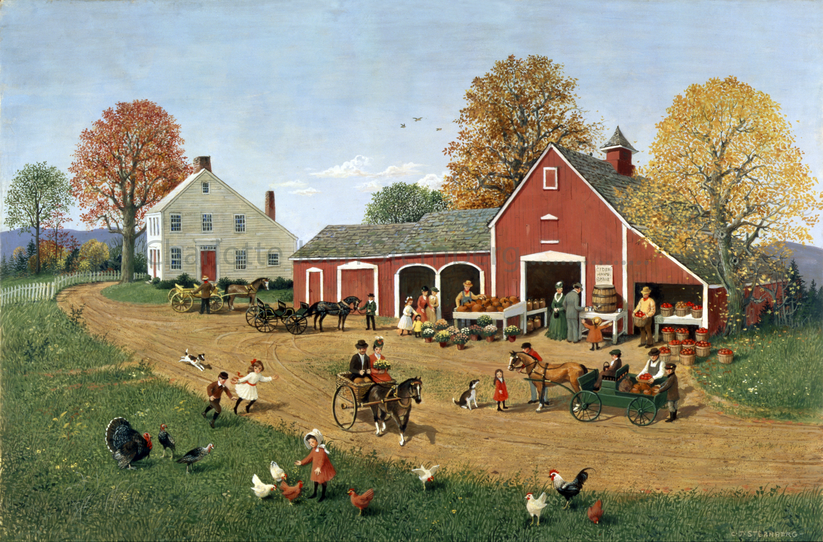 2826x1863 Americana Charlottejoansternbergbackstory - Americana Painting