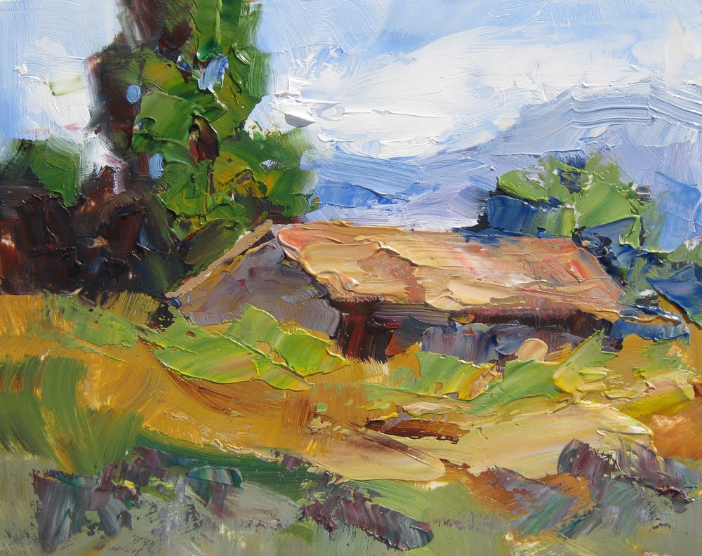 1000x792 Palette Knife Painters, International Americana, Plein Air - Americana Painting Artists