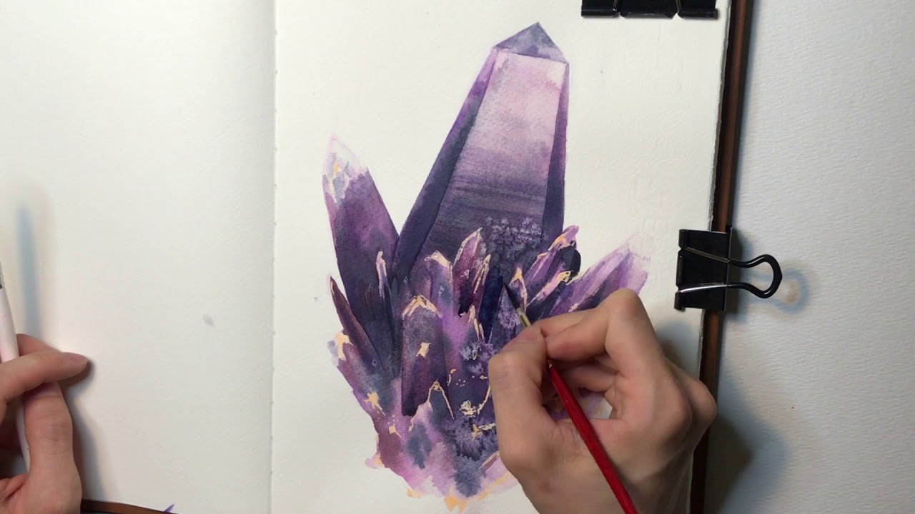 1280x720 Amethyst - Amethyst Painting