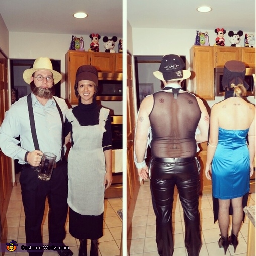 508x507 Amish Gone Wild - Amish Couple Painting