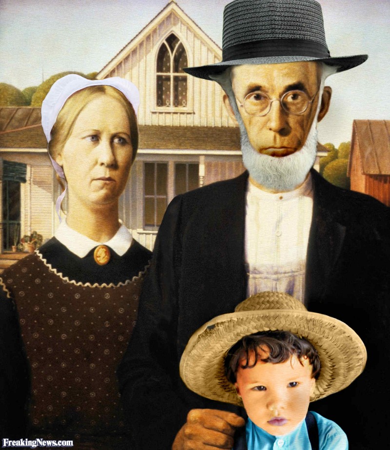 800x923 Amish Boy Pictures Gallery - Amish Couple Painting