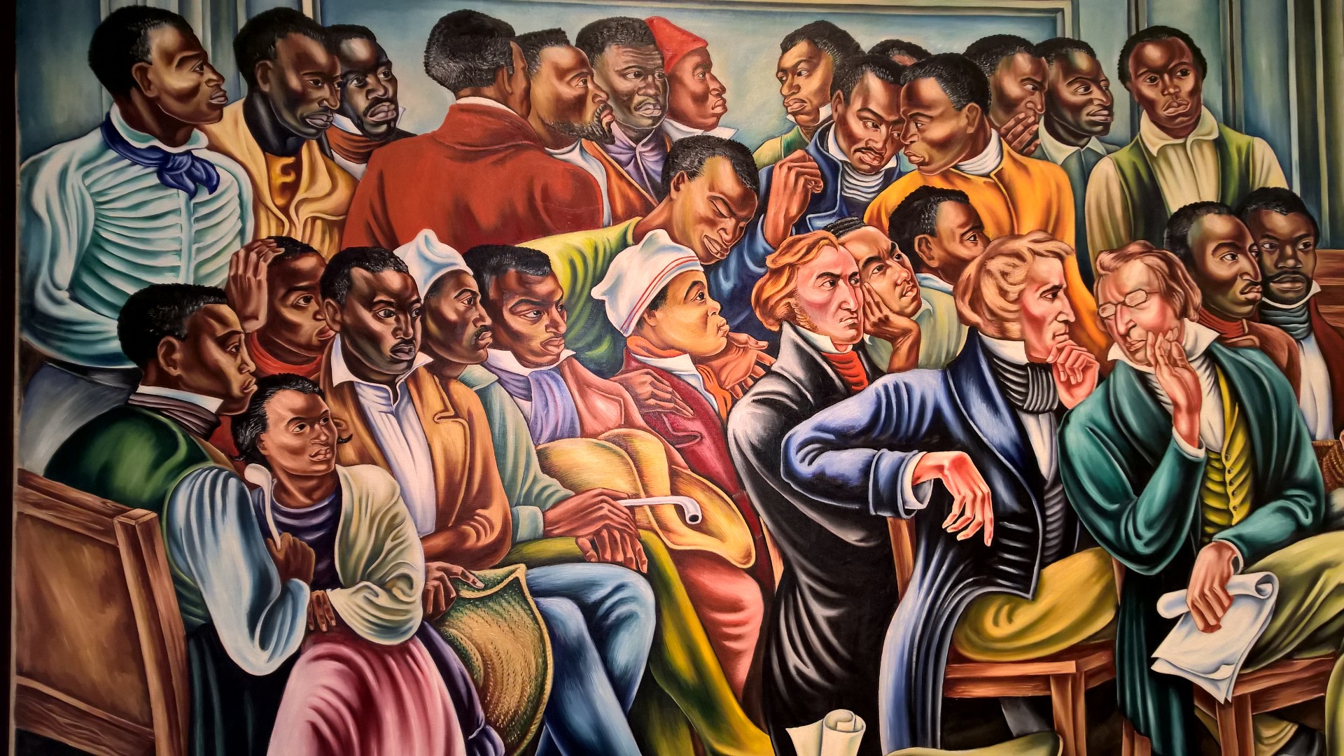 1920x1080 Images From The Amistad Case. - Amistad Painting