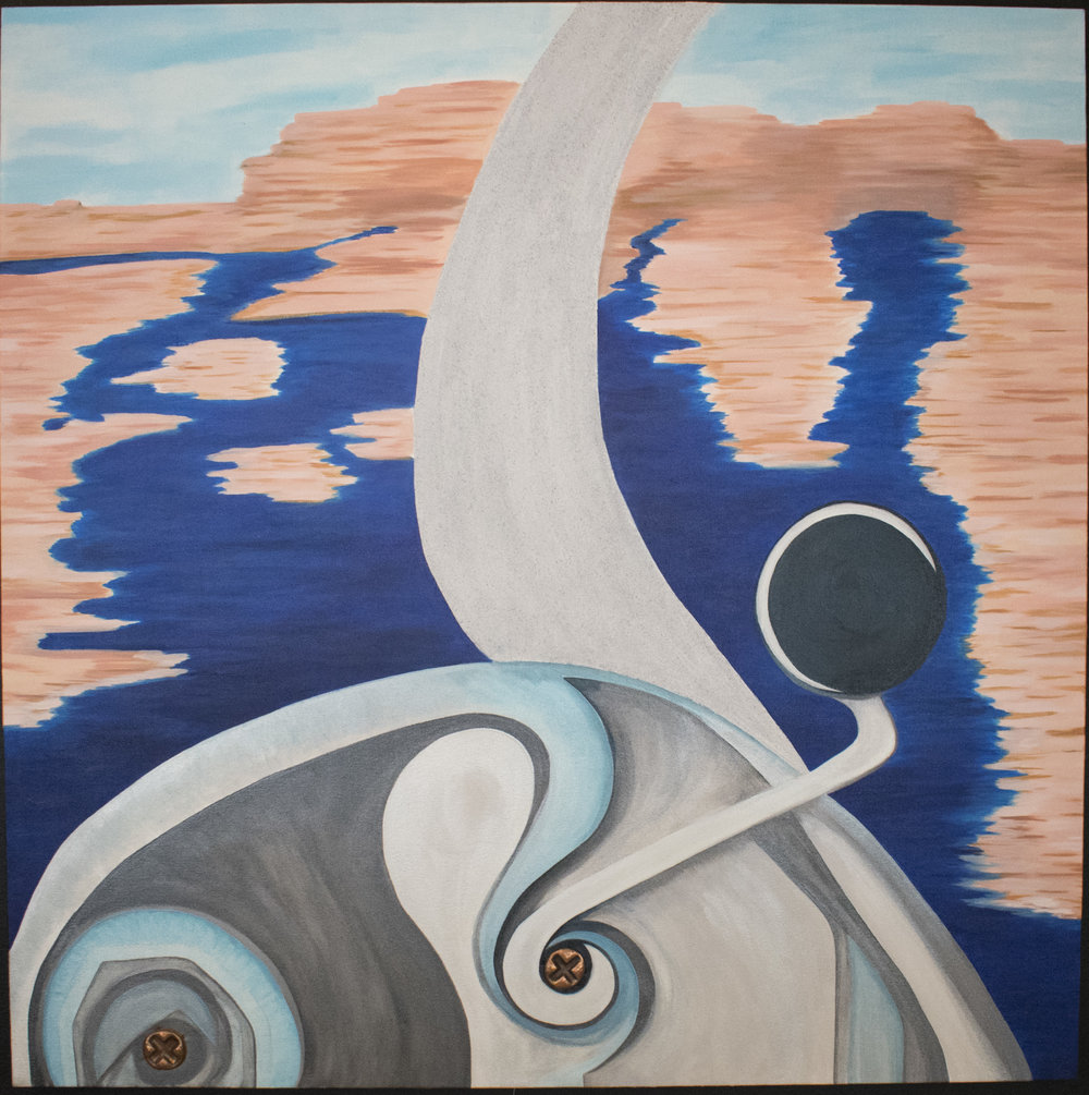 1000x1005 Painting Meo Fine Art - Amistad Painting