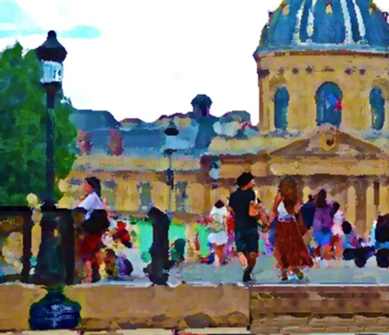 770x663 Saatchi Art Amistad Painting By Anthony Fratacci - Amistad Painting