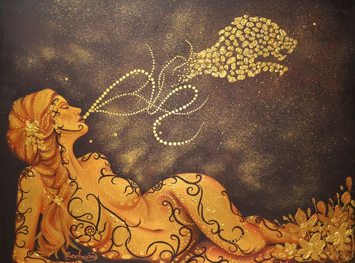 720x534 Temptress - Amistad Painting