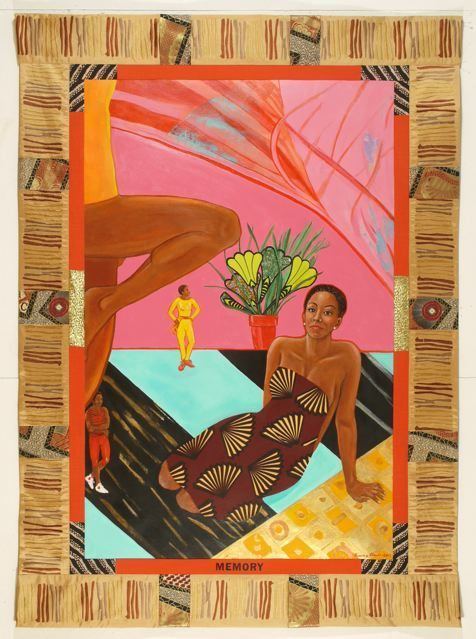 476x639 Emma Amos (Painter) - Amos Painting