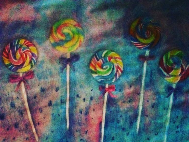 770x578 Saatchi Art Sugar Rush Painting By Sunshine Amos - Amos Painting