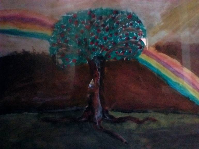 770x578 Saatchi Art Tree Of Prosperity Painting By Sunshine Amos - Amos Painting