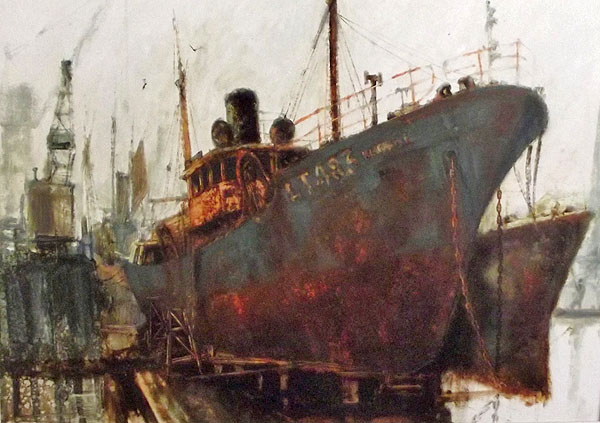 600x423 Amos Original Marine Painting For Sale - Amos Painting