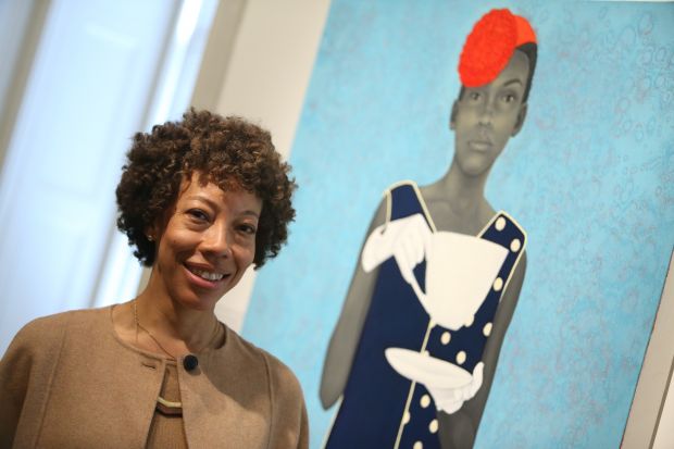 620x413 Art Talk With Painter Amy Sherald Nea - Amy Painting