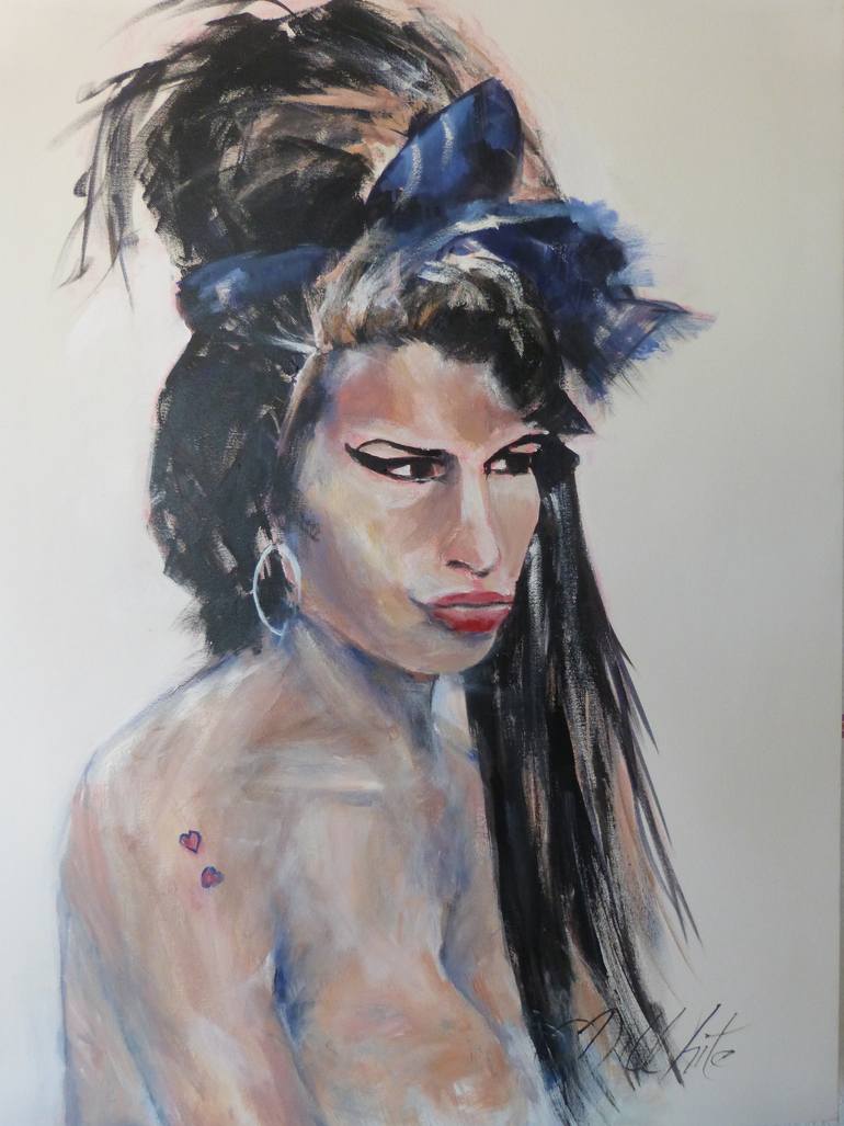 770x1027 Saatchi Art Amy Painting By Diane White - Amy Painting