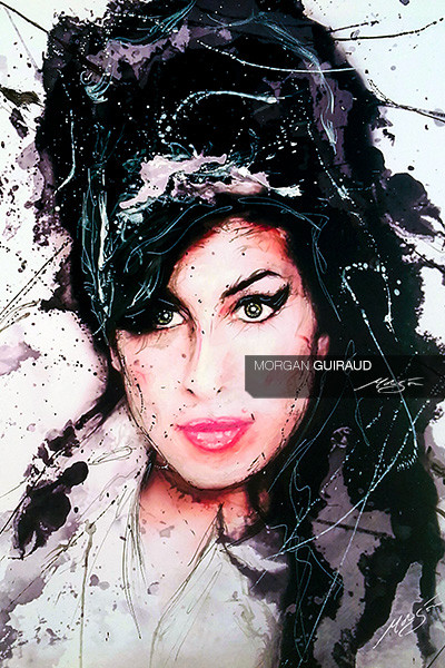 400x600 Amy Winehouse - Amy Painting