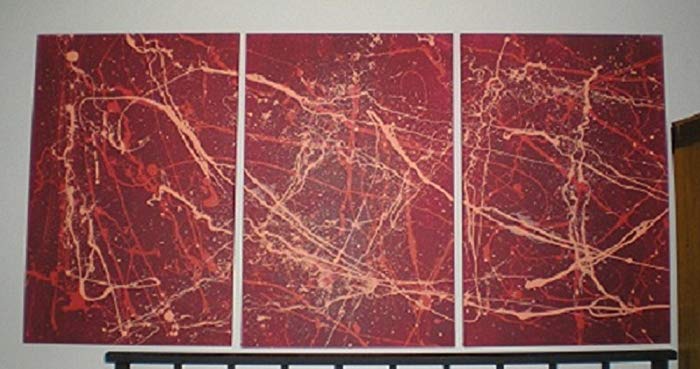 700x369 Original Jackson Pollock Style Painting - An Original Pollock Painting