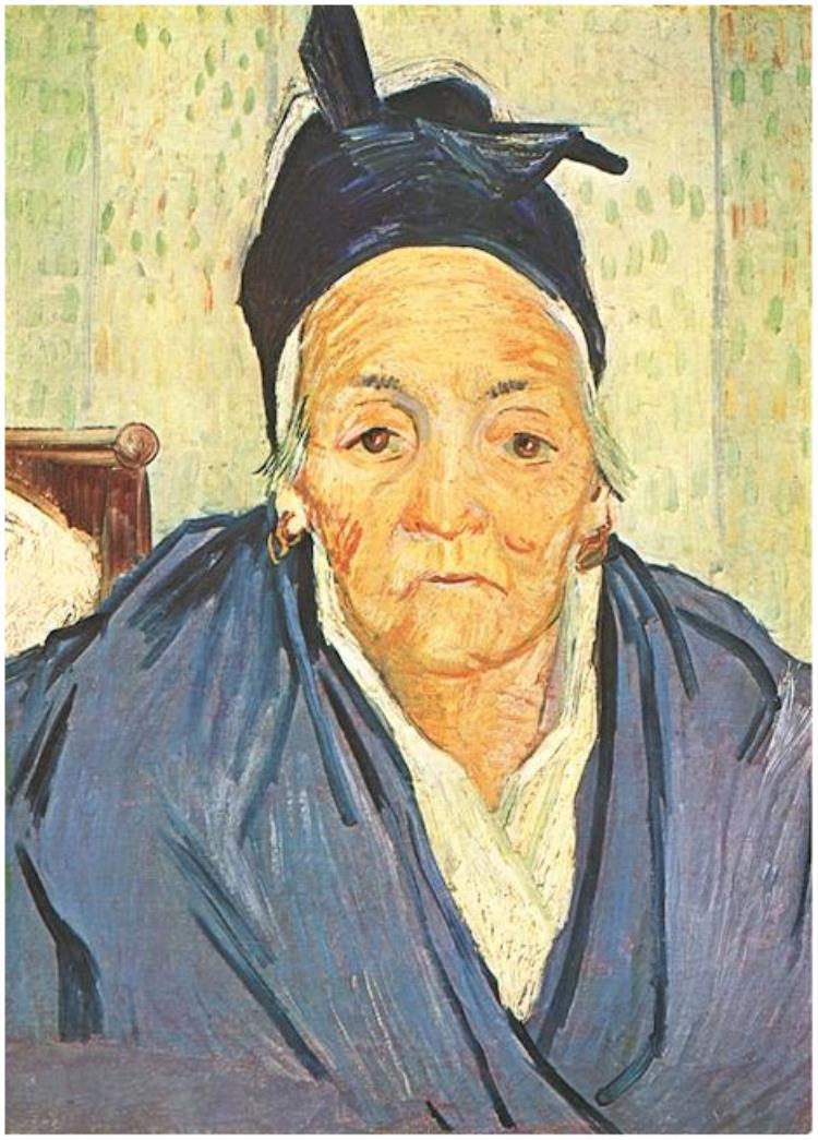 750x1045 Old Woman Of Arles, An By Vincent Van Gogh - An Painting