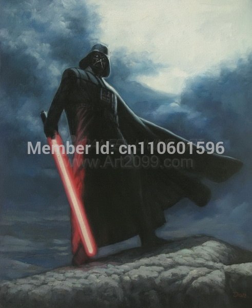 491x600 Print Painting Art On Canvas Movie.star War Darth Vaderanakin - Anakin Skywalker Painting