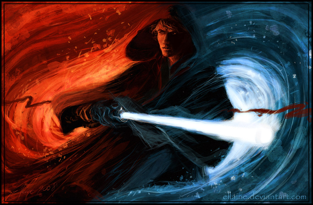 1010x661 The Difference Between Luke And Anakin Sithpacify - Anakin Skywalker Painting