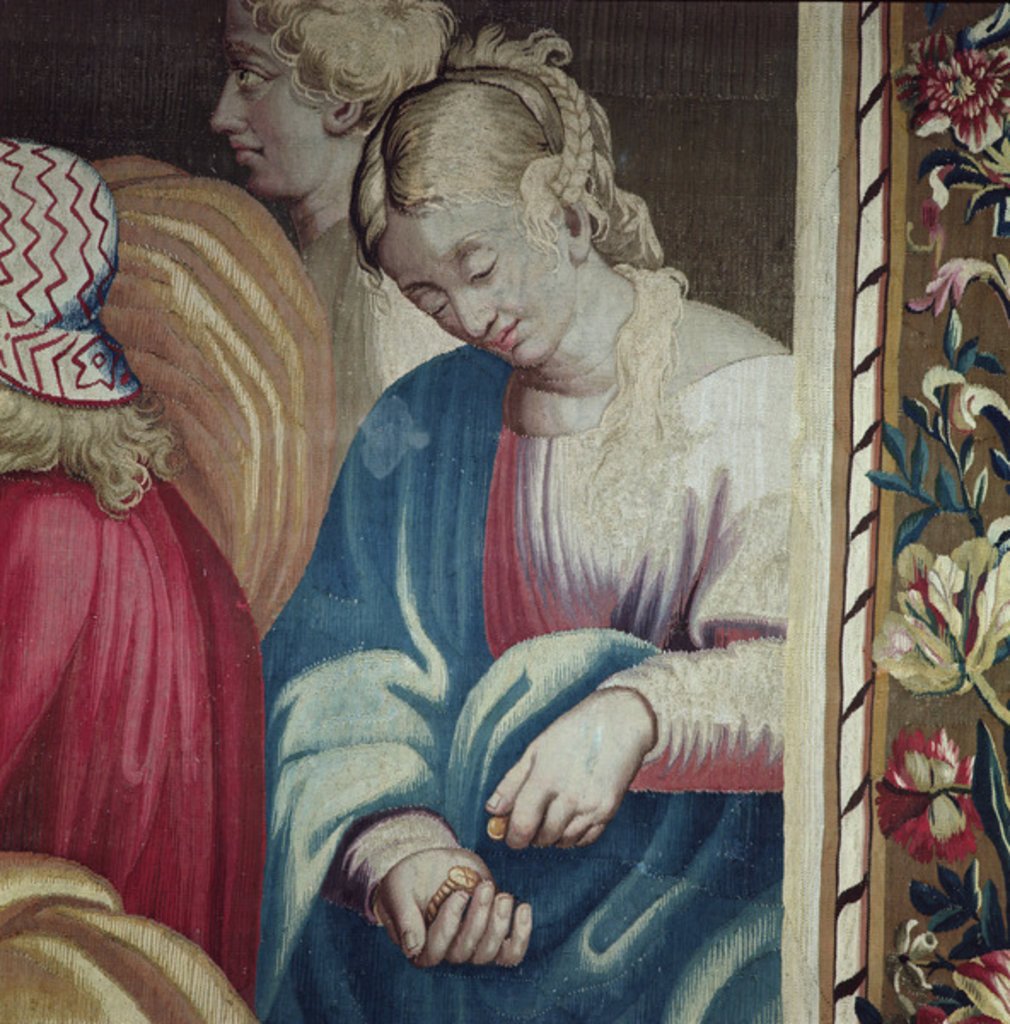 1010x1024 Tapestry Depicting The Acts Of The Apostles, The Death Of Ananias - Ananias And Sapphira Painting